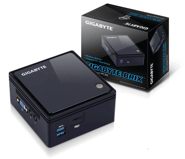 Gigabyte BRIX J3160/4GB/500GB/W10X 2.5"SATA - 319860 - zdjęcie